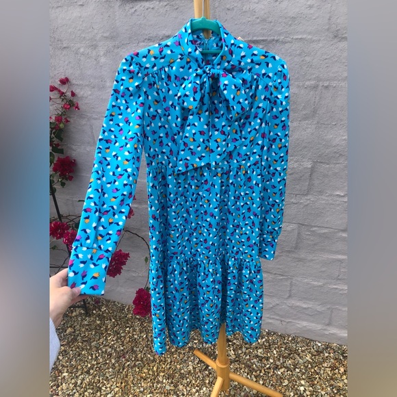 Vintage Dresses & Skirts - Vintage Kate spade esque tiered long sleeve dress